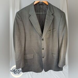 Joseph Abboud for Nordstrom Suit jacket Gray Silk Wool Blazer Men’s Size 46